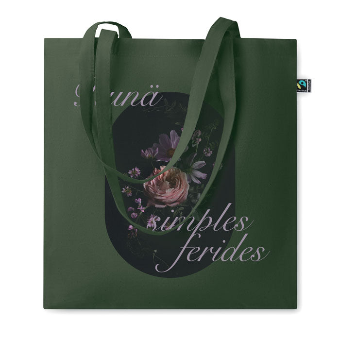 Dyed Fairtrade Cotton Shopping Bag