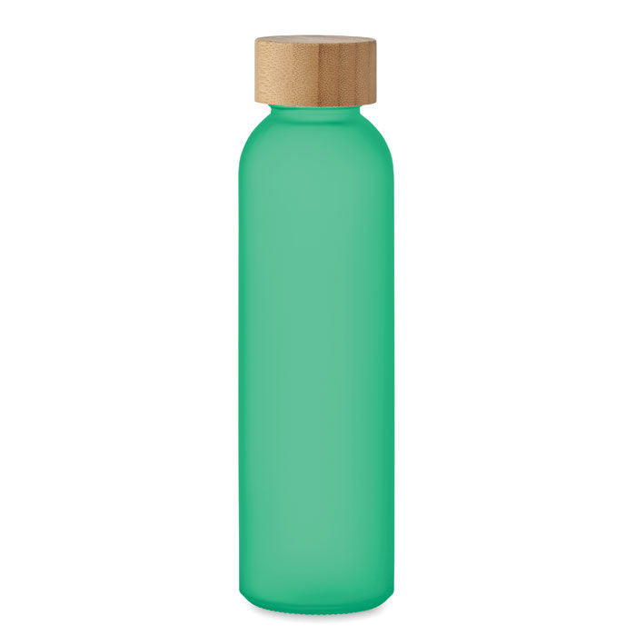 500ml Frosted Glass Drinks Bottle