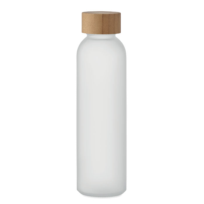 500ml Frosted Glass Drinks Bottle
