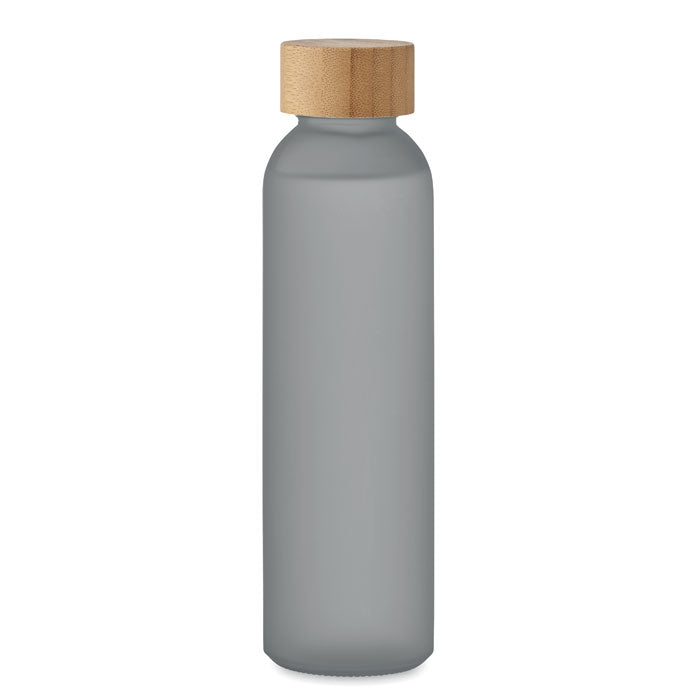 500ml Frosted Glass Drinks Bottle