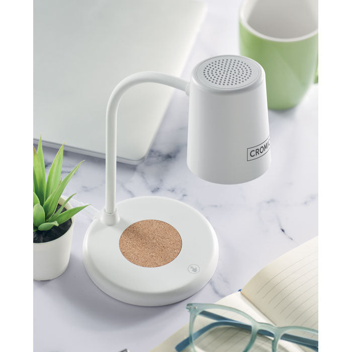 Wireless Charger Lamp Speaker