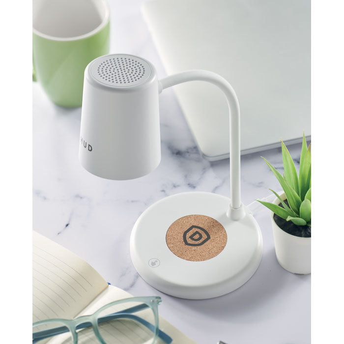 Wireless Charger Lamp Speaker