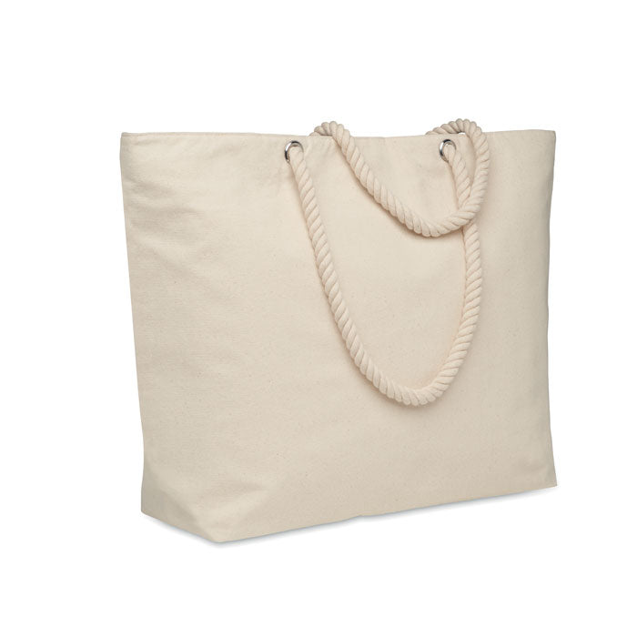 Zippered Cotton Cooler Bag