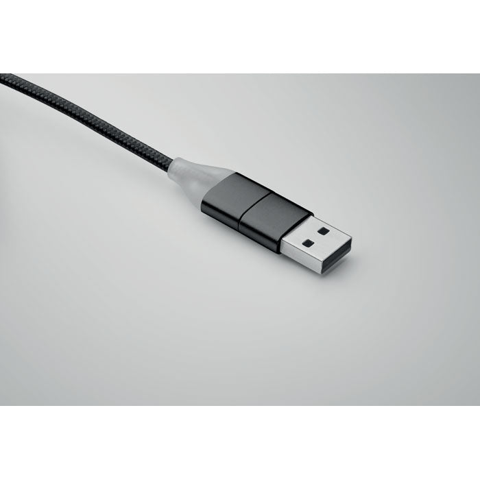 4-in-1 Charging Cable Keyring