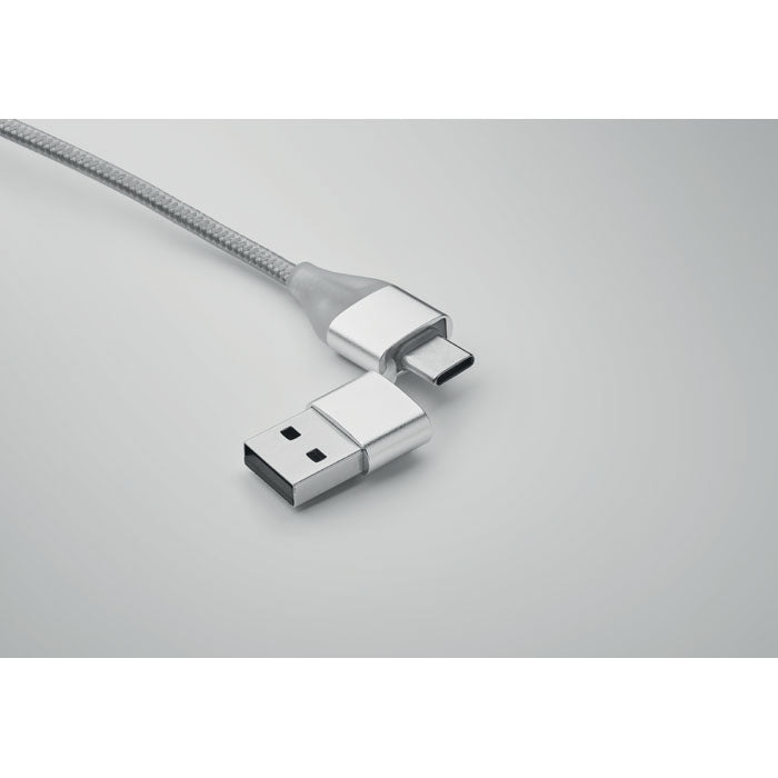 4-in-1 Charging Cable Keyring