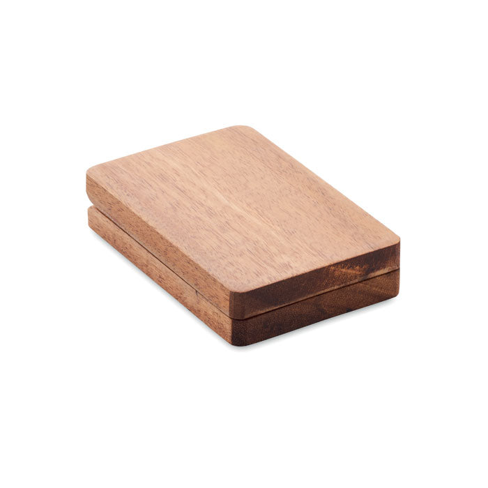 3-in-1 Charging Cable Set in Wooden Box