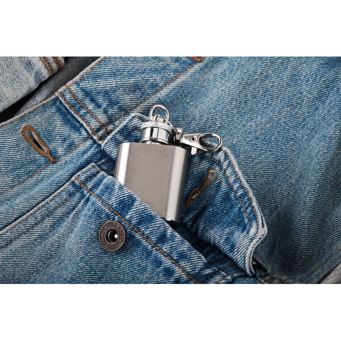 Hip Flask Keyring