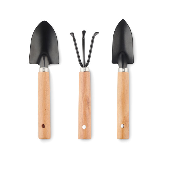 Garden Tools Set in Felt Pouch