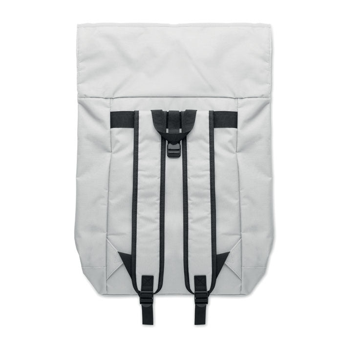 15 Inch Polyester Rolltop Laptop Backpack