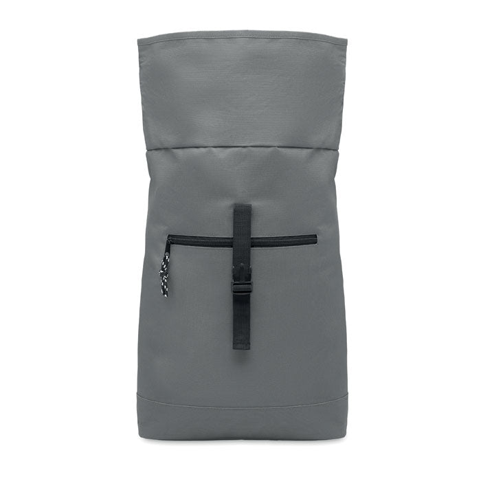 15 Inch Polyester Rolltop Laptop Backpack