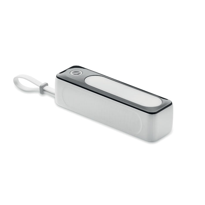 5000 mAh Powerbank with Integrated USB Cable