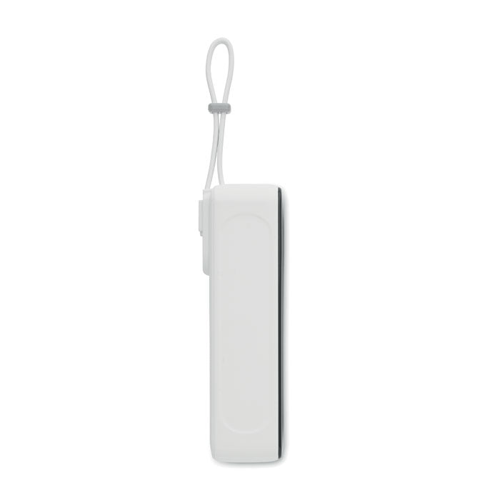 5000 mAh Powerbank with Integrated USB Cable