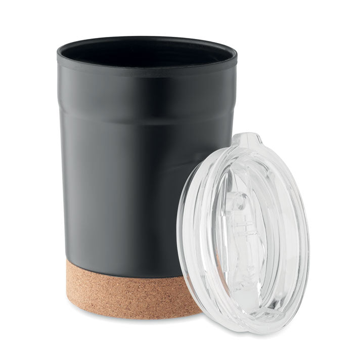 300ml Double Walled Tumbler with Cork Base
