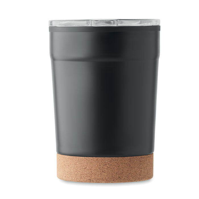 300ml Double Walled Tumbler with Cork Base