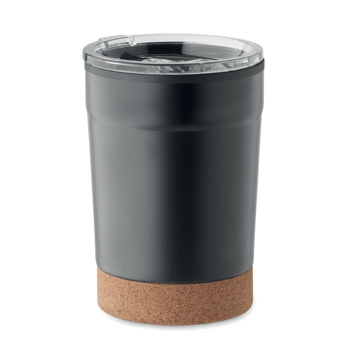 300ml Double Walled Tumbler with Cork Base