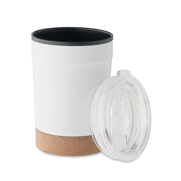 300ml Double Walled Tumbler with Cork Base