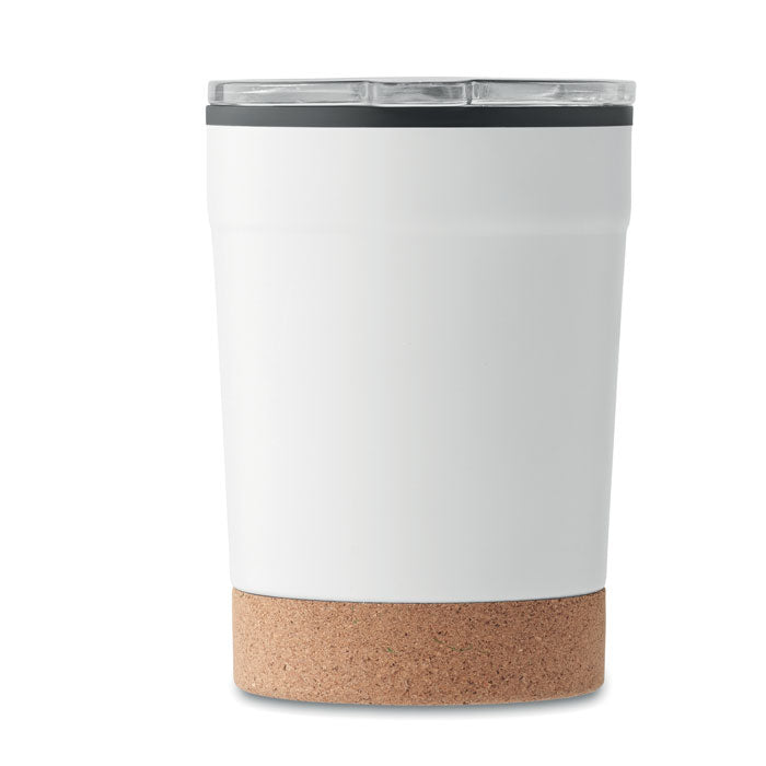300ml Double Walled Tumbler with Cork Base
