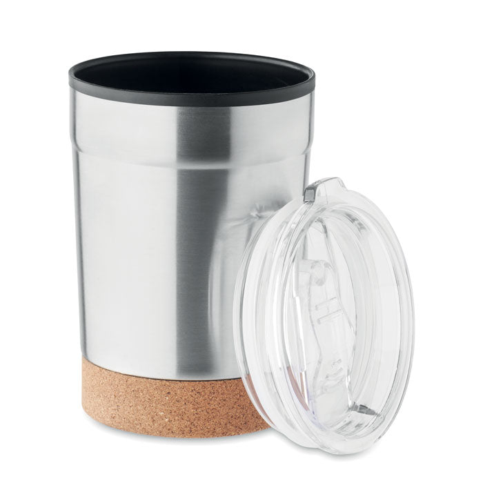 300ml Double Walled Tumbler with Cork Base