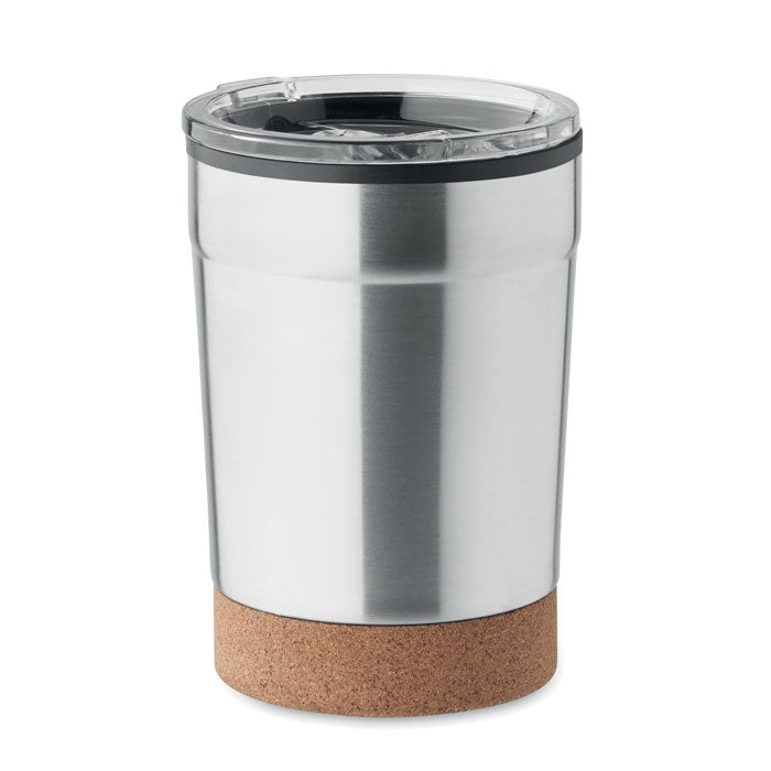 300ml Double Walled Tumbler with Cork Base