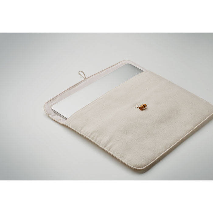 15 Inch Cotton Laptop Pouch