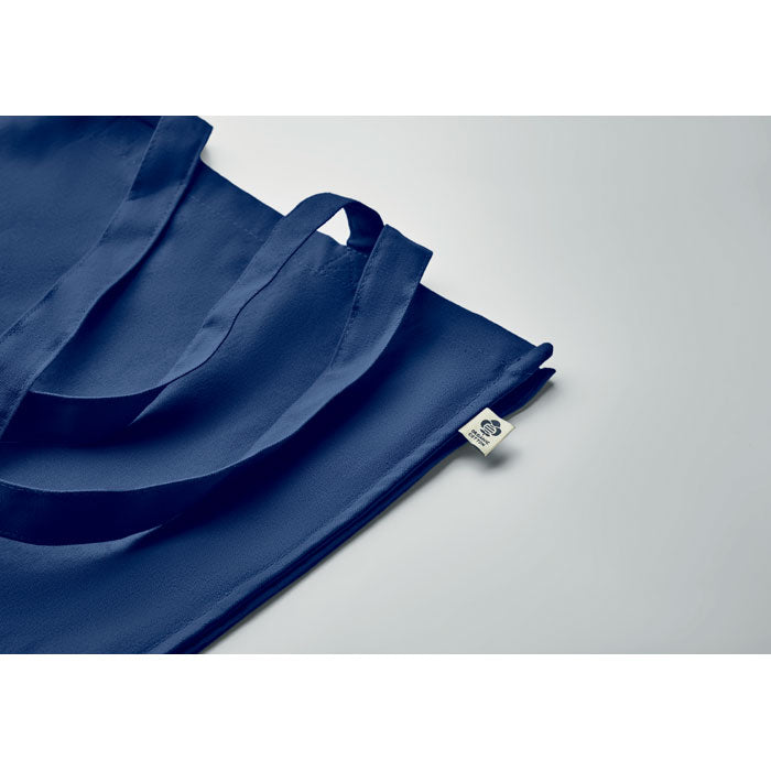 Organic Cotton Shopping Bag with Long Handles