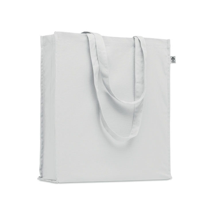 Organic Cotton Shopping Bag with Long Handles