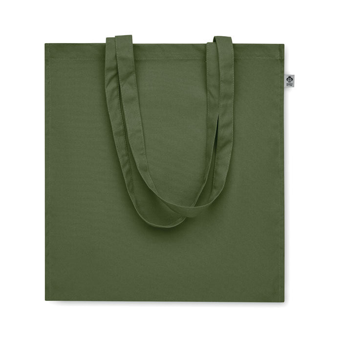 Organic Cotton Shopping Bag with Long Handles