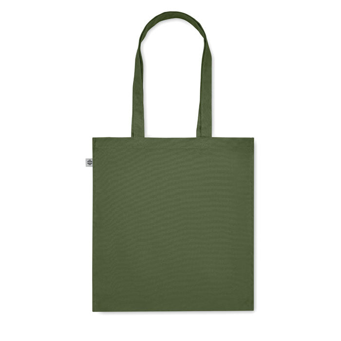 Organic Cotton Shopping Bag with Long Handles