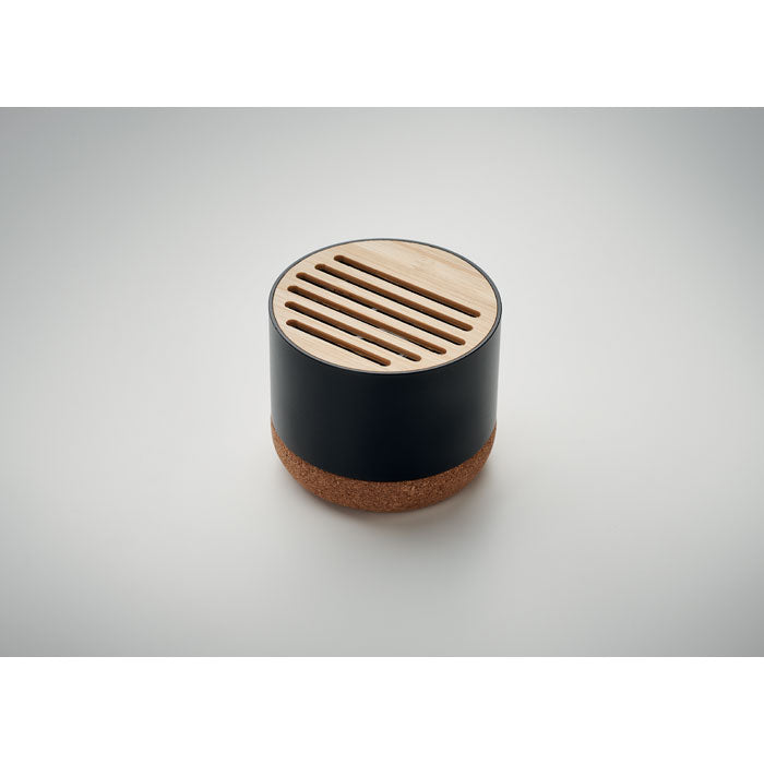 Cork and Aluminium Wireless Speaker
