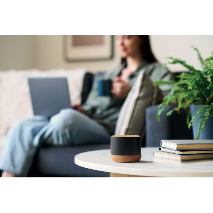 Cork and Aluminium Wireless Speaker