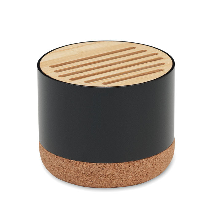 Cork and Aluminium Wireless Speaker