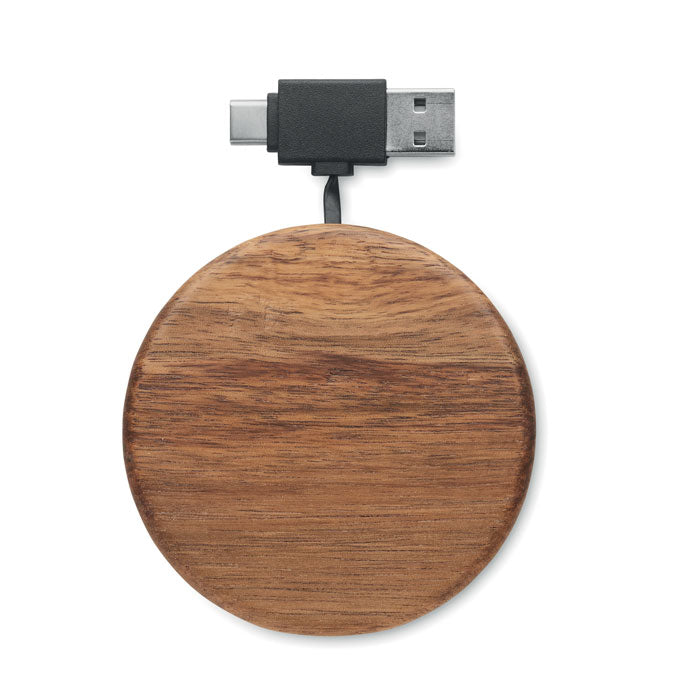 Wireless Charger in Acacia Wood