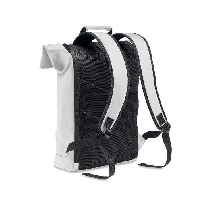 PU Rolltop Laptop Backpack