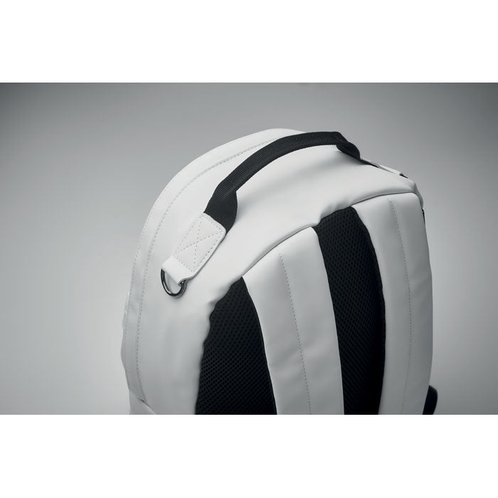 15 Inch Padded PU Laptop Backpack