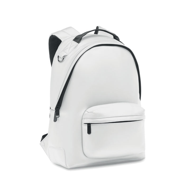 15 Inch Padded PU Laptop Backpack