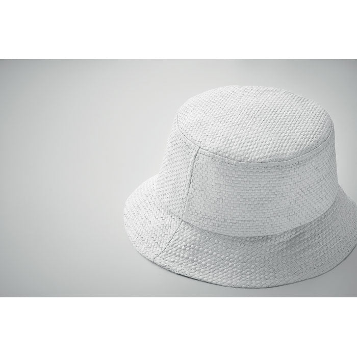 Paper Straw Bucket Hat