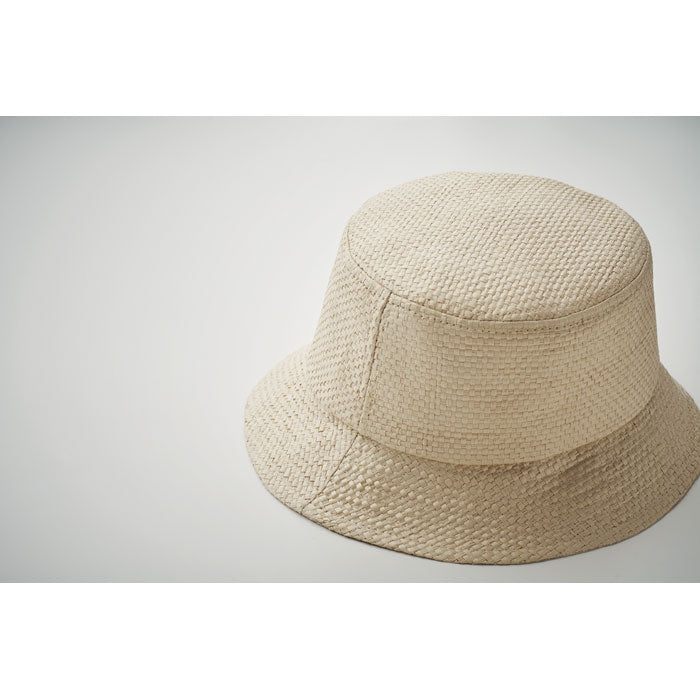 Paper Straw Bucket Hat