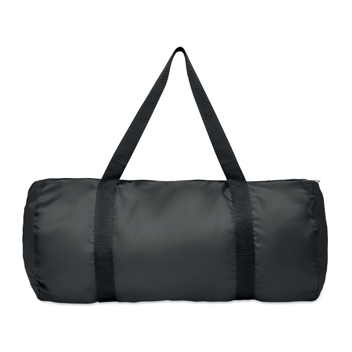 Duffle Bag in Polyester with Front Zip Pocket