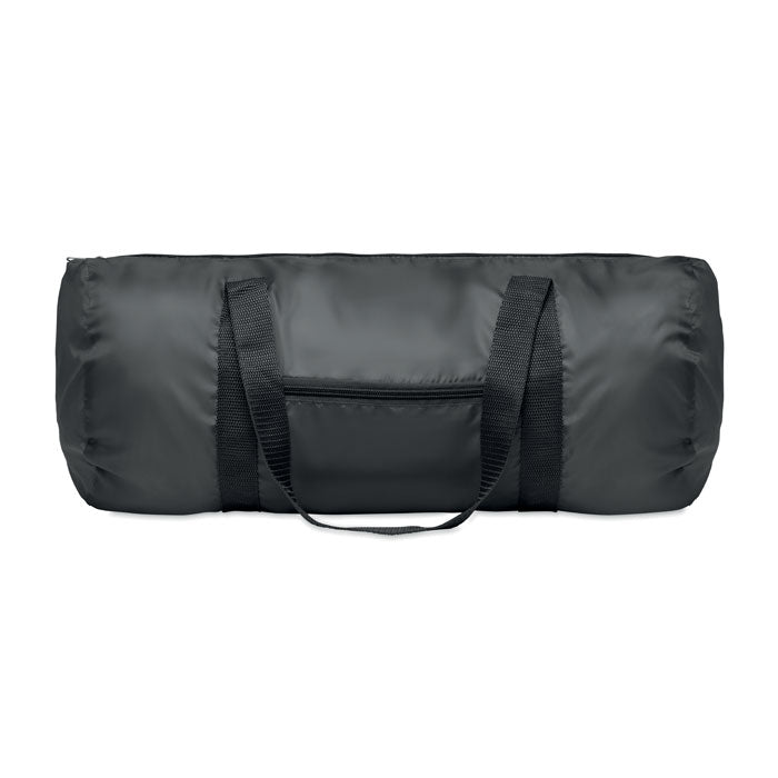 Duffle Bag in Polyester with Front Zip Pocket