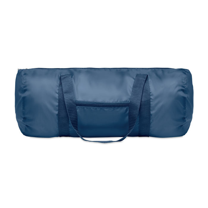 Duffle Bag in Polyester with Front Zip Pocket
