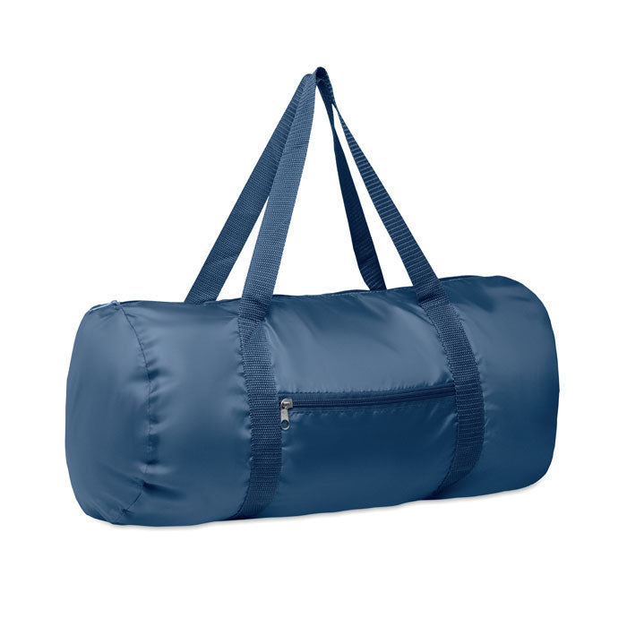 Duffle Bag in Polyester with Front Zip Pocket