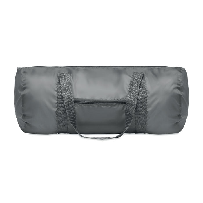 Duffle Bag in Polyester with Front Zip Pocket