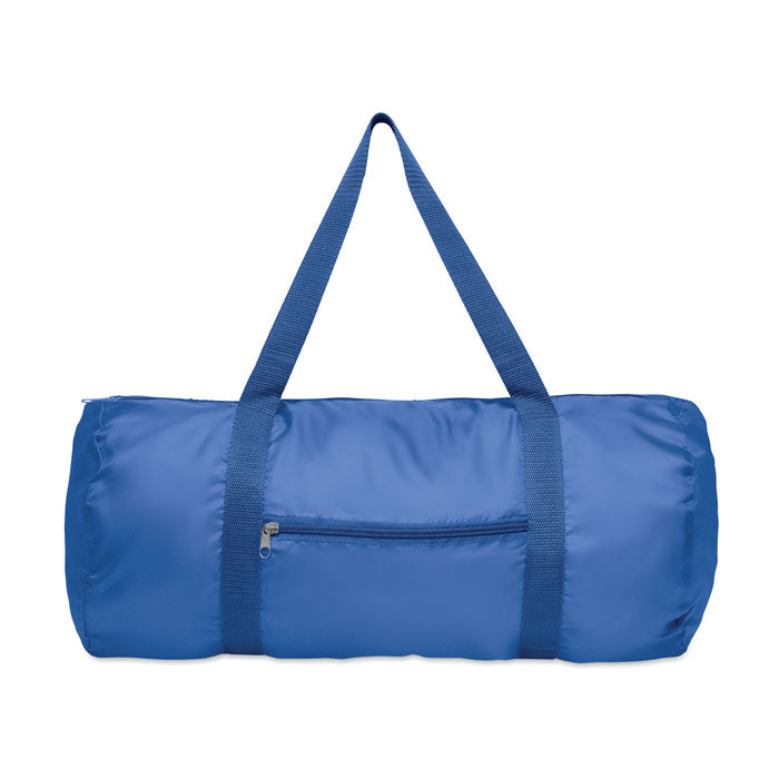 Duffle Bag in Polyester with Front Zip Pocket