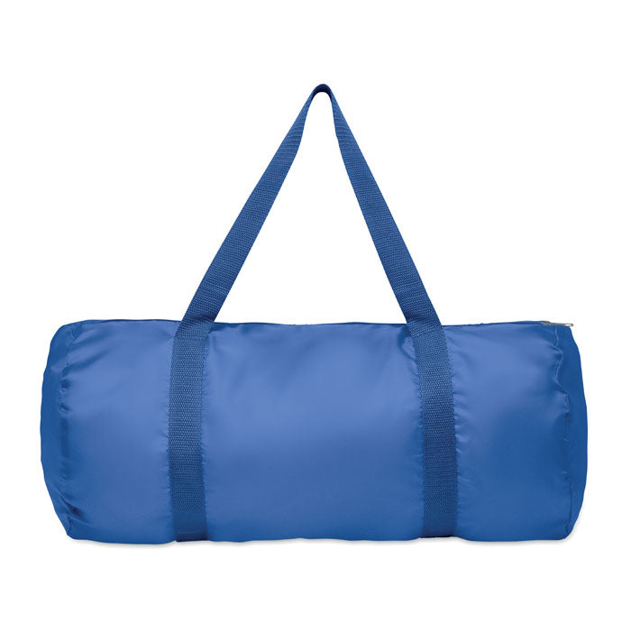 Duffle Bag in Polyester with Front Zip Pocket