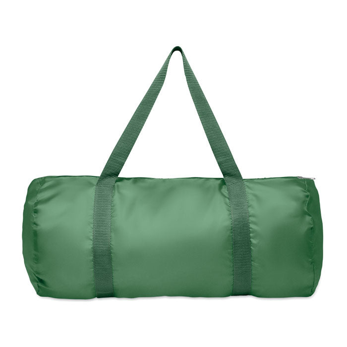 Duffle Bag in Polyester with Front Zip Pocket