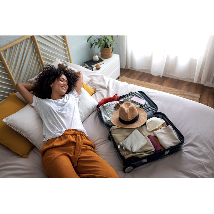 Recycled Fabric Cosmetics Bag