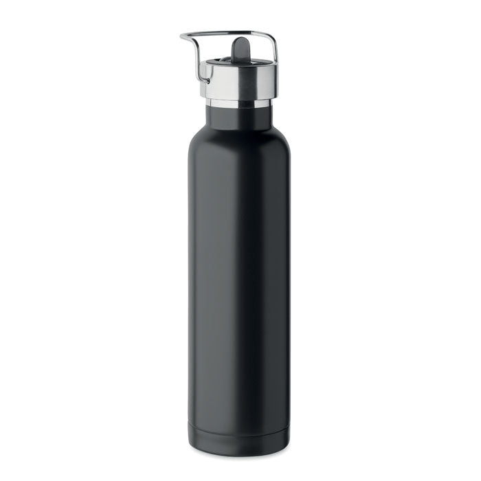 600ml Double Walled Drinks Bottle and Straw