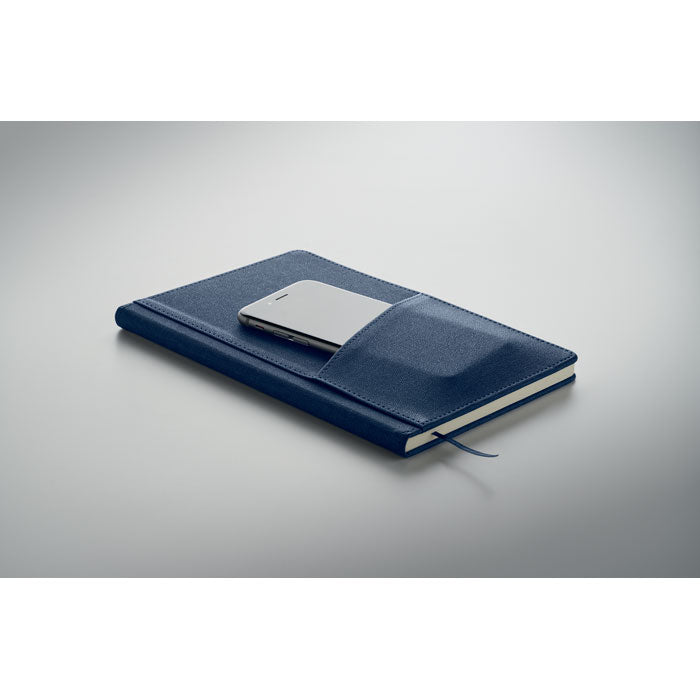 A5 Notebook with Phone Pocket