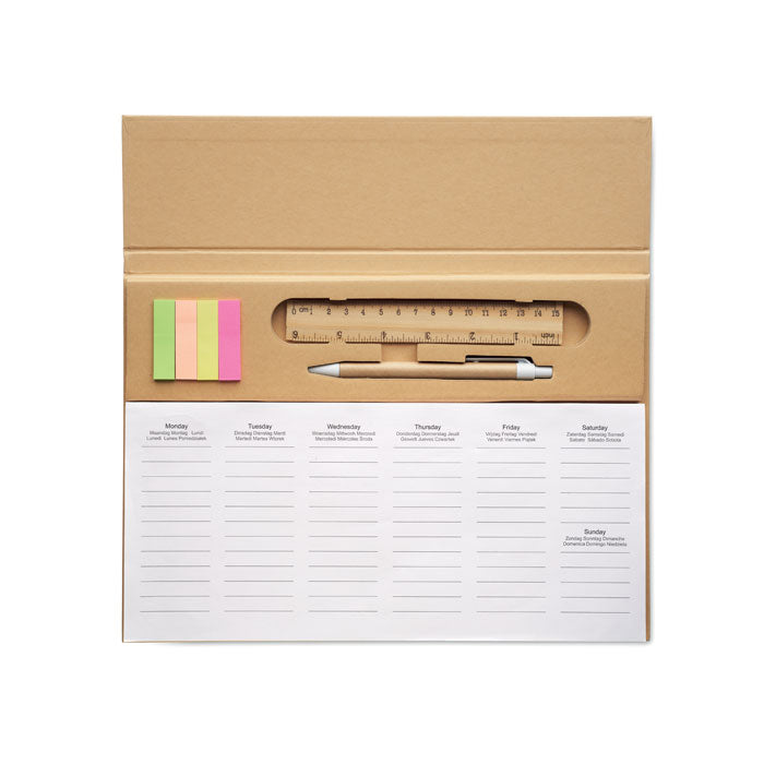 Weekly Desktop Planner