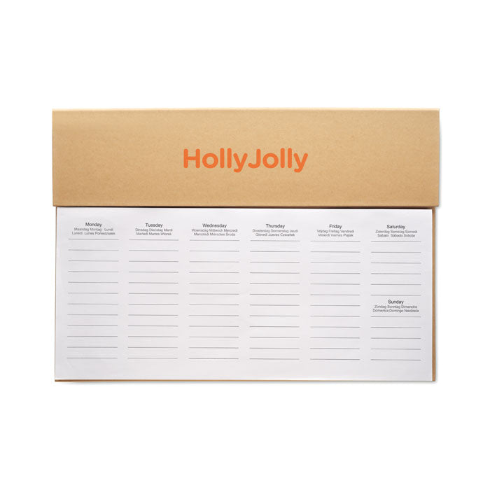 Weekly Desktop Planner